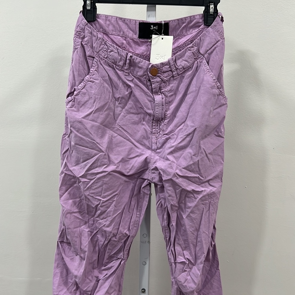 3x1 Friday Flip Pant in Lilac - Picture 5 of 12